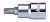 Короткая торцевая вставка 1/2' TORX T55
