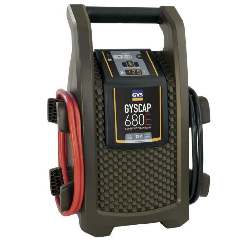 Изображение товара GYSCAP 680E Пусковое устройство безбатарейное 12V-1600A/9000A,8.2кг в интернет-магазине 3Стойки