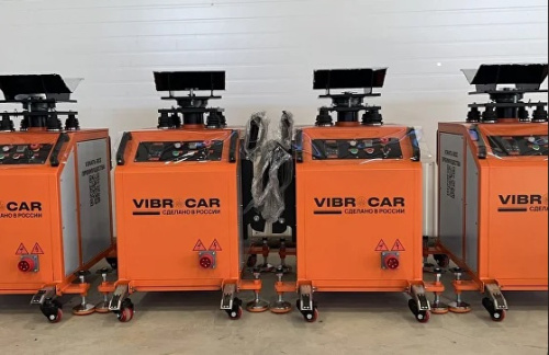 Изображение товара Мобильный подкатной вибростенд Vibrocar полная комплектация в интернет-магазине 3Стойки