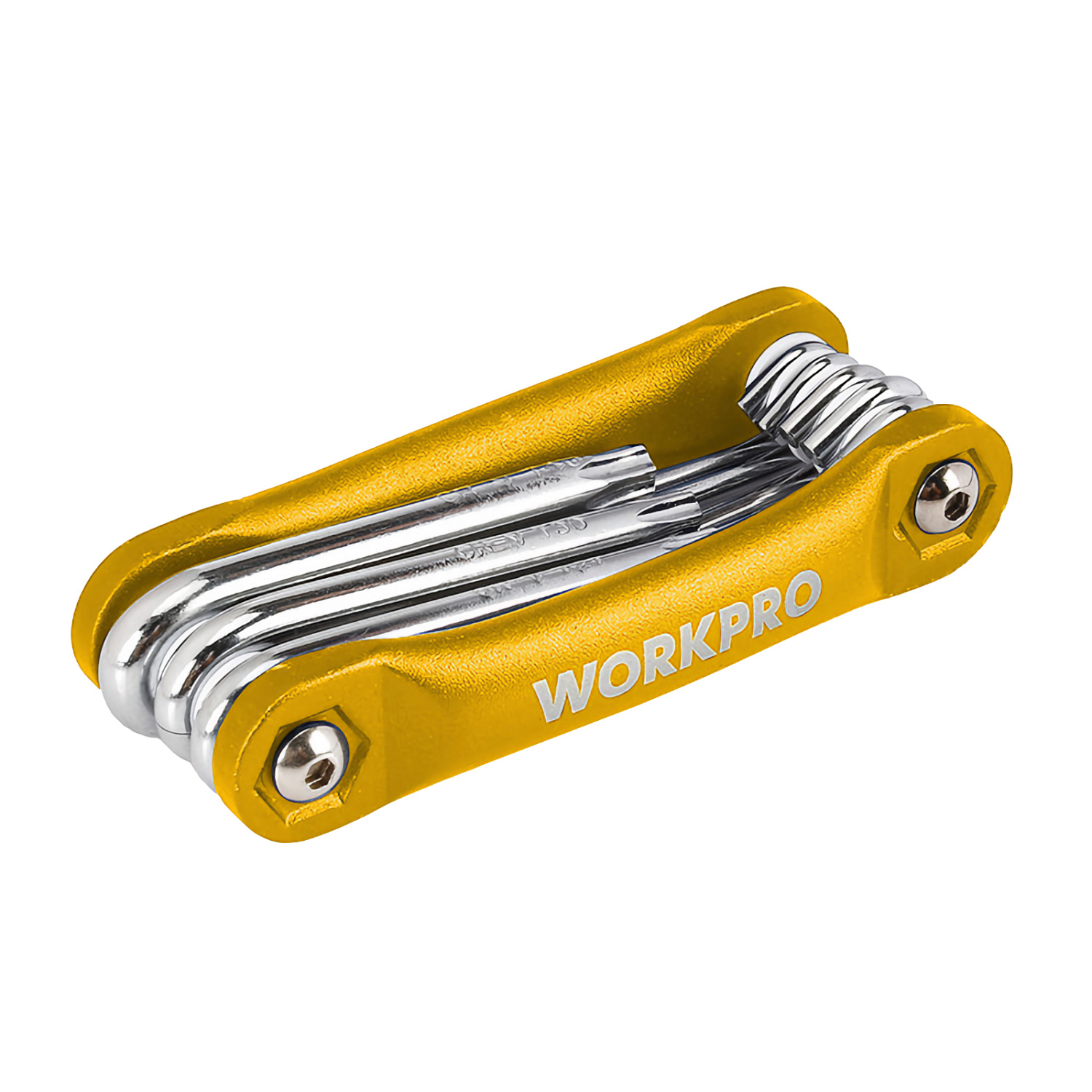 Изображение товара Ключи 6-гранные складные TORX 8шт проф WP222025 WORKPRO в интернет-магазине 3Стойки