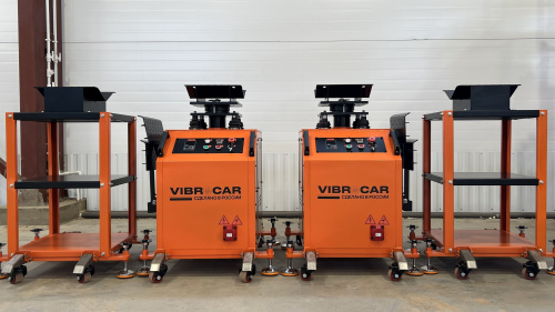Изображение товара Мобильный подкатной вибростенд Vibrocar базовый в интернет-магазине 3Стойки