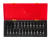 Изображение товара Набор бит-головок 1/2" HEX H4-H14, TORX T20-T60,SPLINE M5-M12 25 предметов JTC в интернет-магазине 3Стойки
