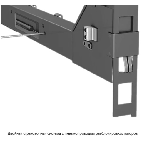 Изображение товара Подъемник четырехстоечный, 4,5т, гладкие трапы, Eqtree FL 4045L в интернет-магазине 3Стойки