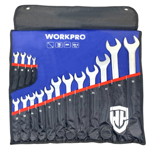 Изображение товара Ключи комбинированные набор 16шт (6-32мм) WP202503 WORKPRO в интернет-магазине 3Стойки