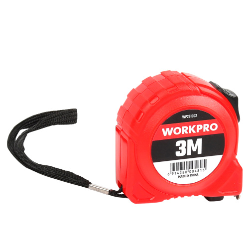 Изображение товара Рулетка пластмассовая 3м*16мм WP261002 WORKPRO в интернет-магазине 3Стойки