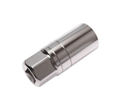 Головка свечная 1/2" 21мм 6-гранная с резиновым фиксатором JTC