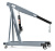 KraftWell KRWC10 Кран нескладной г/п 3000 кг.
