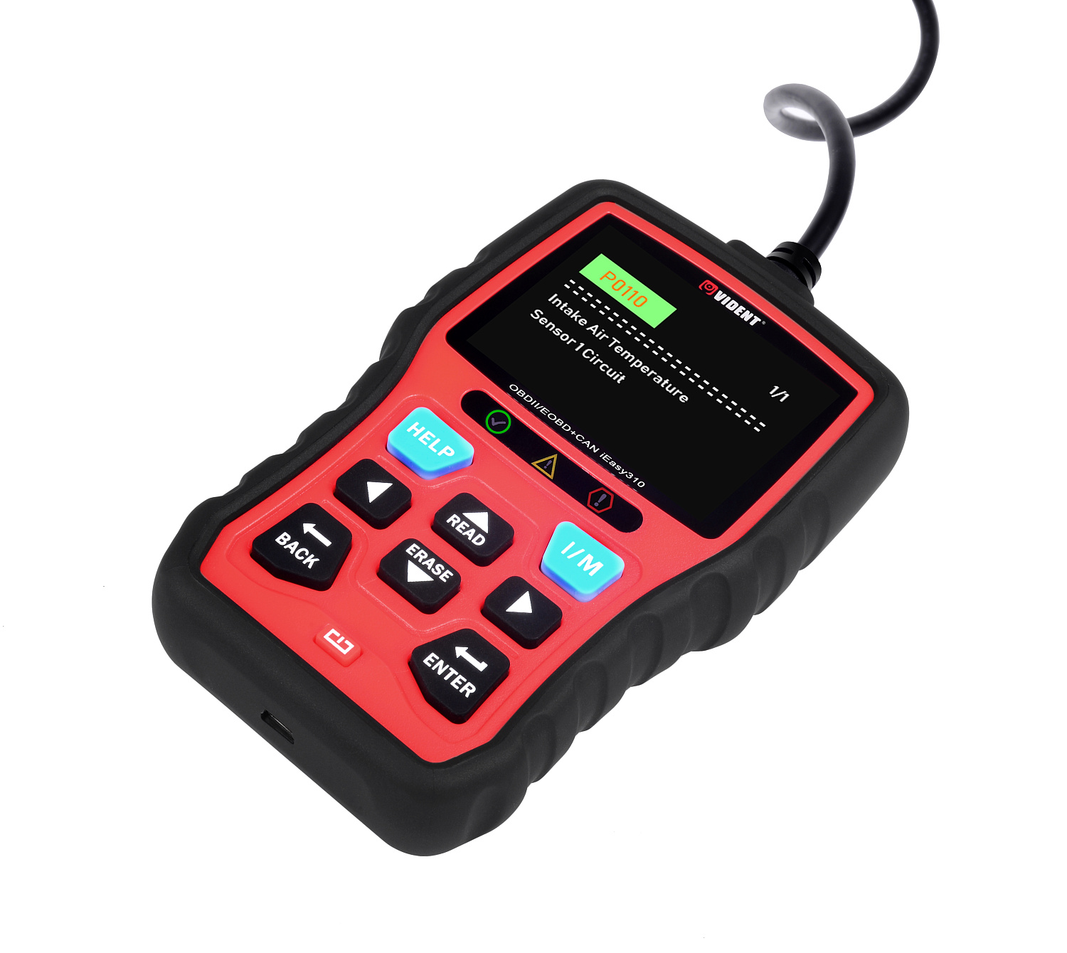 Изображение товара Сканер диагностический OBD2 2.8" iEasy310 VIDENT в интернет-магазине 3Стойки