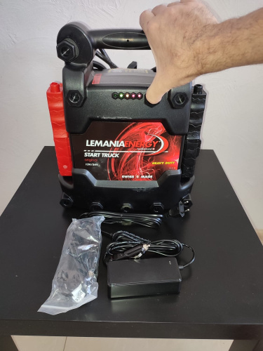 Изображение товара Автономное пусковое устройство LEMANIA ENERGY P5 START TRUCK 12/24V/2500 в интернет-магазине 3Стойки