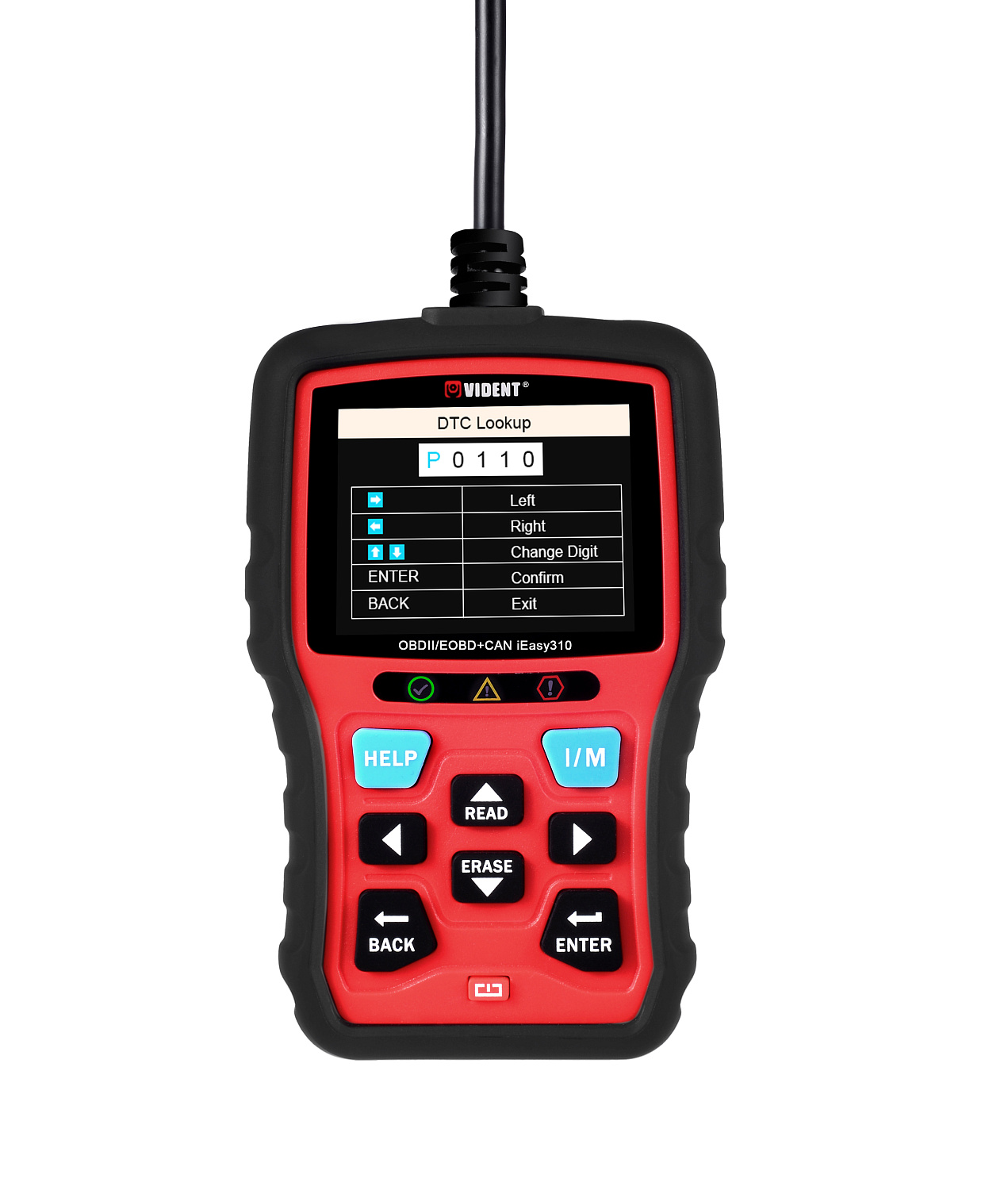 Изображение товара Сканер диагностический OBD2 2.8" iEasy310 VIDENT в интернет-магазине 3Стойки
