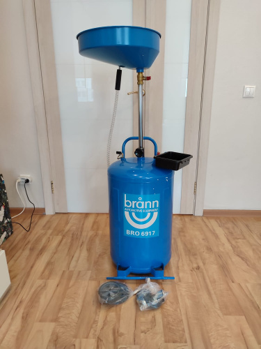 Изображение товара Установка для слива масла/антифриза BRANN BRO6917 в интернет-магазине 3Стойки