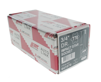 Изображение товара Головка торцевая 3/4" TORX T70 ударная JTC в интернет-магазине 3Стойки