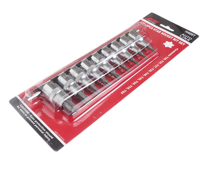 Изображение товара Набор бит-головок 1/2" TORX T20-T60 9 предметов JTC в интернет-магазине 3Стойки