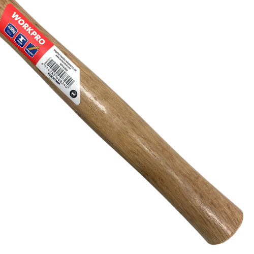 Изображение товара Молоток столярный с деревянной рукояткой 450гр WP241006 WORKPRO в интернет-магазине 3Стойки