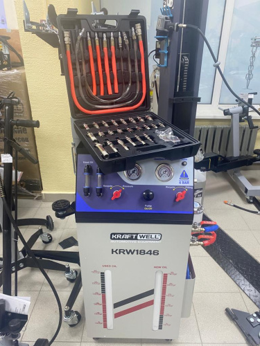 Изображение товара Установка для замены масла в АКПП KRW1846 в интернет-магазине 3Стойки