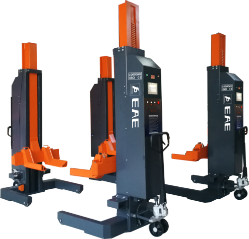 Изображение товара Комплект подкатных колонн Everlift EE-HDM104 (4шт по 10т.). Беcпроводные. в интернет-магазине 3Стойки