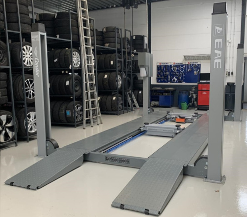 Изображение товара Подъемник четырехстоечный, г/п 5т ,Everlift 6435V2.S.52L.50T.E в интернет-магазине 3Стойки