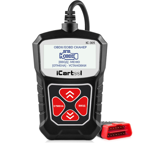 Изображение товара IC-305 Портативный диагностический сканер по протоколу OBDII iCartool IC-305 в интернет-магазине 3Стойки