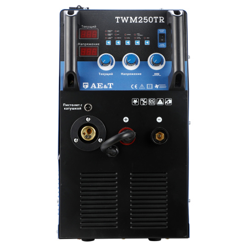 Изображение товара Полуавтомат сварочный 250А/220В с тележкой TWM250TR AE&T в интернет-магазине 3Стойки