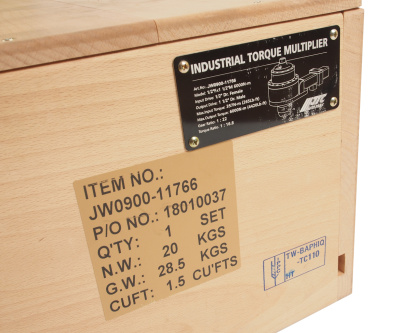 Изображение товара Мультипликатор 1/2"F x 1 1/2"M для усиления крутящего момента до 6000Нм JTC в интернет-магазине 3Стойки