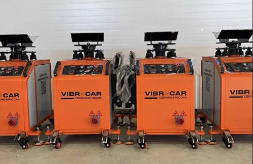 Изображение товара Мобильный подкатной вибростенд Vibrocar полная комплектация в интернет-магазине 3Стойки