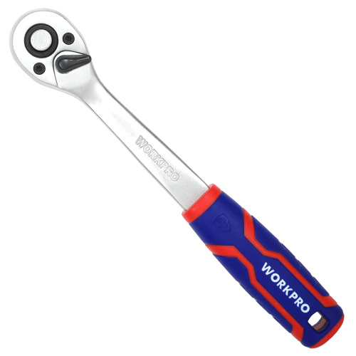 Изображение товара Ключ трещоточный 1/4" (45 зубов) WP271007 WORKPRO в интернет-магазине 3Стойки