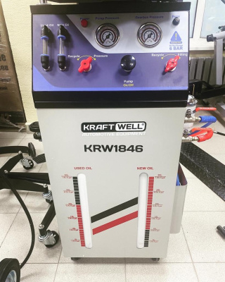 Изображение товара Установка для замены масла в АКПП KRW1846 в интернет-магазине 3Стойки