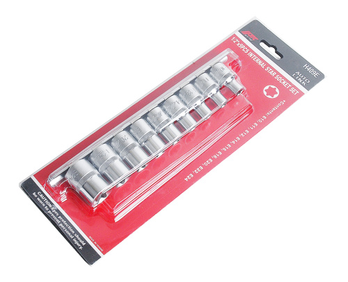 Изображение товара Набор головок торцевых 1/2" TORX Е10-Е24 9 предметов JTC в интернет-магазине 3Стойки