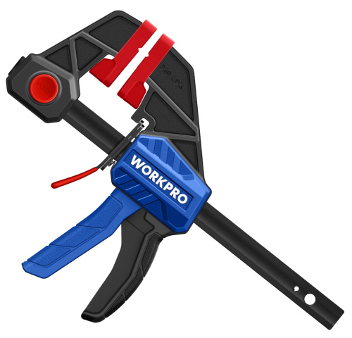 Изображение товара Струбцина быстрозажимная 79х150мм WP232039 WORKPRO в интернет-магазине 3Стойки