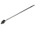 Вороток 1/2" L=610мм с шарниром и рукояткой JTC