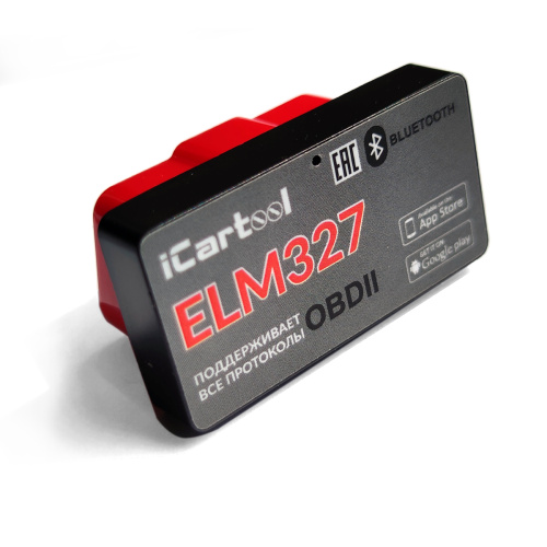 Изображение товара IC-327 Адаптер диагностический ELM327 BT Android / IOS iCartool IC-327 в интернет-магазине 3Стойки