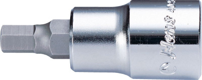Торцевая головка короткая 1/4' HEX 5 мм, 2026M05, Hans