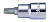 Короткая торцевая вставка 1/2' TORX T60