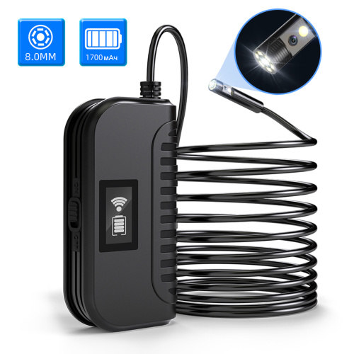 Изображение товара IC-V100A Видеоэндоскоп WIFI, 1Мп, Dual Lens, 1280x720, 5м, 8мм зонд iCartool IC-V100A в интернет-магазине 3Стойки