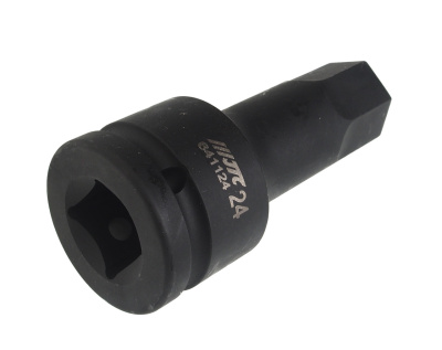 Головка торцевая 3/4" HEX H24 ударная L=100мм JTC