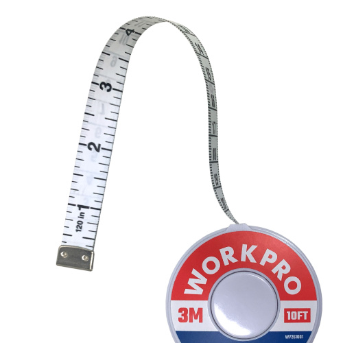 Изображение товара Рулетка мягкая 3м/10 футов WP261001 WORKPRO в интернет-магазине 3Стойки