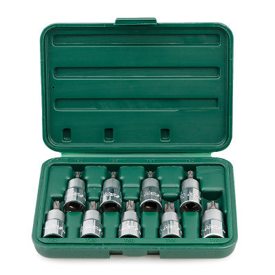 Набор торцевых головок TORX 1/2' Hans, 46024-9