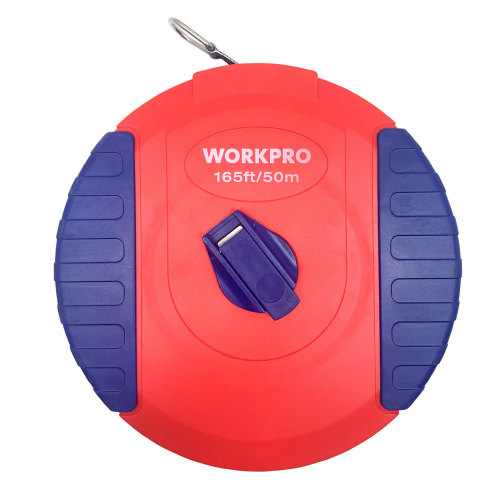 Изображение товара Рулетка 50м фиберглассовый корпус WP263002 WORKPRO в интернет-магазине 3Стойки