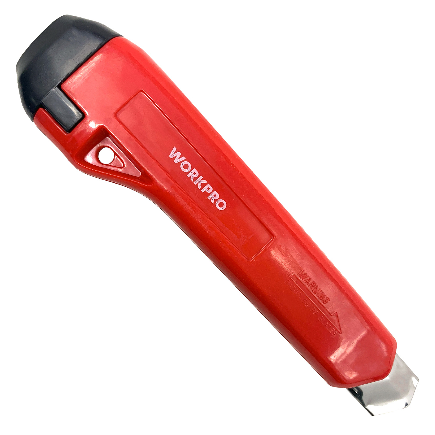Изображение товара Нож универсальный выдвижной пластмассовый 18мм WP212007 WORKPRO в интернет-магазине 3Стойки