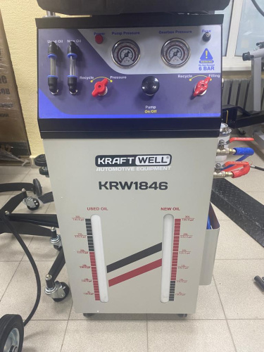 Изображение товара Установка для замены масла в АКПП KRW1846 в интернет-магазине 3Стойки