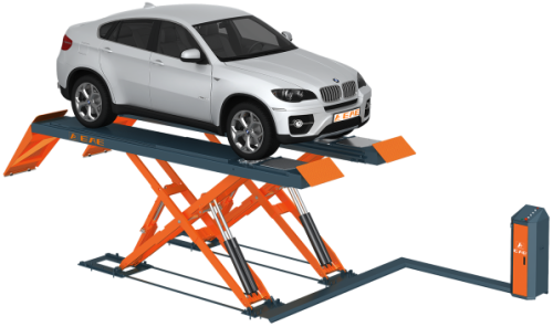 Изображение товара Подъёмник ножничный, г/п 4т, Everlift EE-6604B.50L.40T.E.C в интернет-магазине 3Стойки