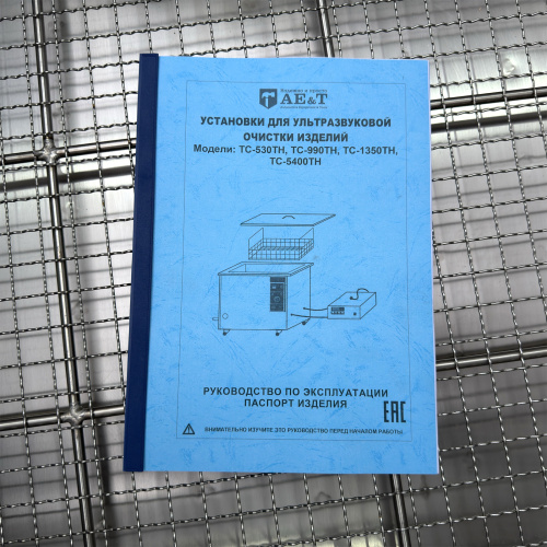 Изображение товара Ванна ультразвуковая с подогревом 540л AE&T TC-5400TH в интернет-магазине 3Стойки