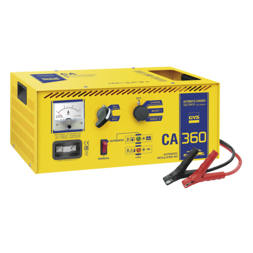 Изображение товара GYS CA 360 Зарядное устройство автомат  (12/24V, 920Вт, 25А,14 кг) артикул 023185 в интернет-магазине 3Стойки
