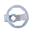 CT-U0913 Торцевая головка 8 граней 95 мм Car-Tool CT-U0913
