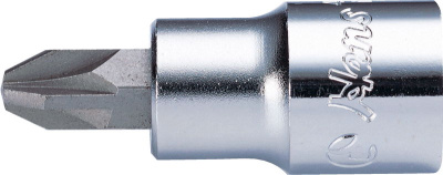 Торцевая головка короткая 1/4' PZ2, 2023PZ2, Hans