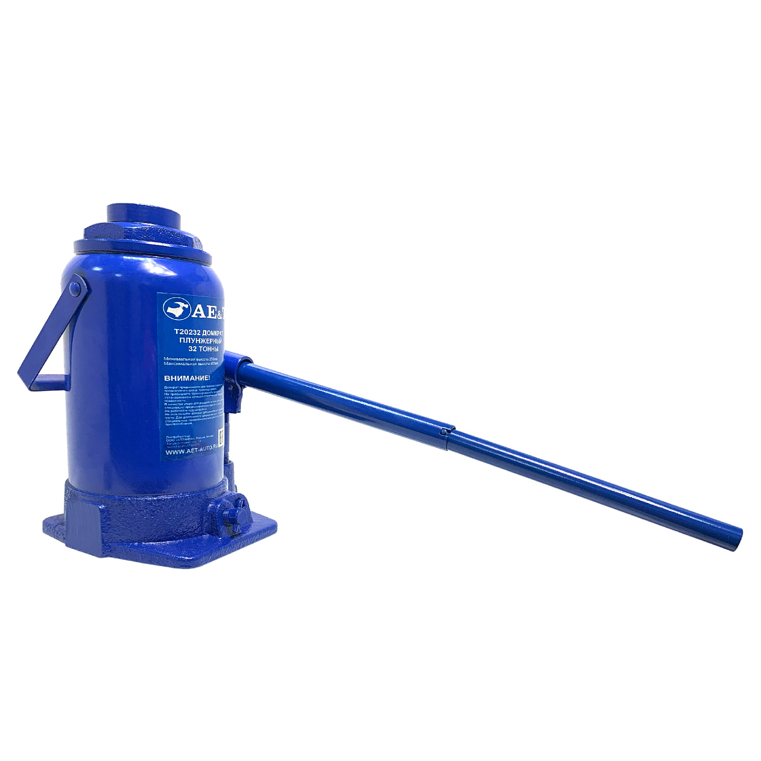 Изображение товара Домкрат бутылочный T20232 AE&T 32т в интернет-магазине 3Стойки