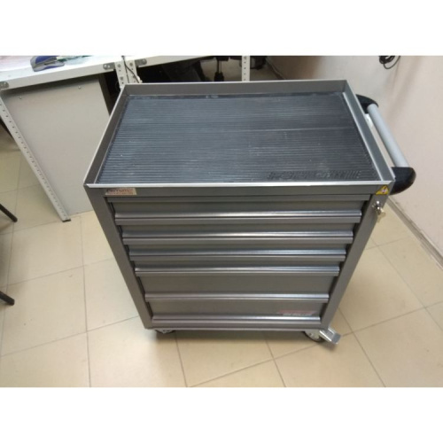 Изображение товара Тележка инструментальная 6 ящиков FERRUM 02.006L-9007 в интернет-магазине 3Стойки