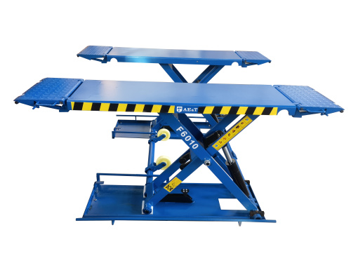 Изображение товара Мобильный ножничный подъемник F6010 AE&T (380В) в интернет-магазине 3Стойки