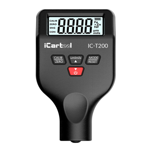 Изображение товара IC-T200 Толщиномер лакокрасочных покрытий Fe+Zn/Fe/NFe iCartool IC-T200 в интернет-магазине 3Стойки