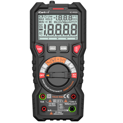 IC-M120 Профессиональный цифровой мультиметр iCartool IC-M120